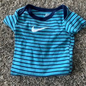 Nike Baby Onesie (Blue)